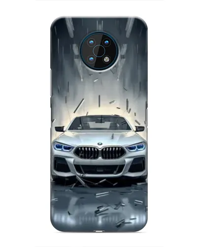 Чехол для Nokia G50 с картинкой «BMW в свете фар» Чехол для Nokia G50 с картинкой «BMW в свете фар»