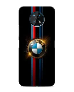 Чехол для Nokia G50 с картинкой «BMW M-Power неон»