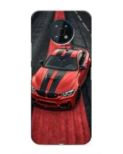 Чехол для Nokia G50 с картинкой «BMW на красной дорожке»
