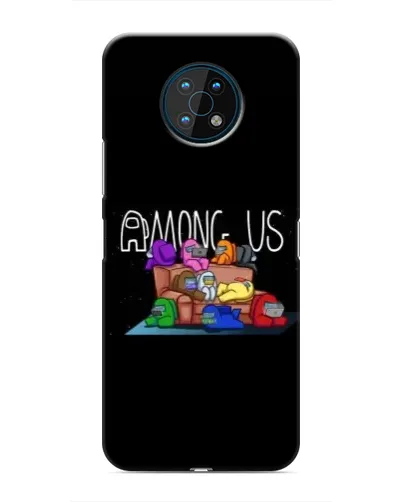Чехол для Nokia G50 с картинкой «Логотип Among Us» Чехол для Nokia G50 с картинкой «Логотип Among Us»