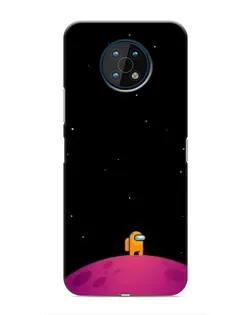 Чохол для Nokia G50 з картинкою «Самотній герой на планеті» Чохол для Nokia G50 з картинкою «Самотній герой на планеті»