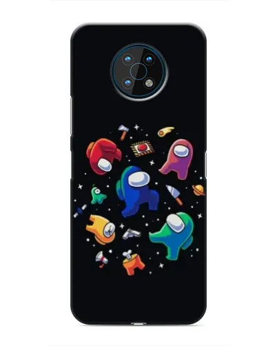 Чехол для Nokia G50 с картинкой «Among Us космос» Чехол для Nokia G50 с картинкой «Among Us космос»