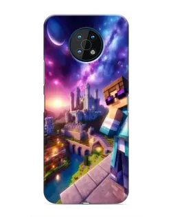 Чохол для Nokia G50 з картинкою «Стів та космос» Чохол для Nokia G50 з картинкою «Стів та космос»