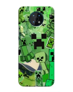 Чохол для Nokia G50 з картинкою «Кріпери Minecraft» Чохол для Nokia G50 з картинкою «Кріпери Minecraft»