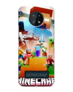 Чохол для Nokia G50 з картинкою «Minecraft герої гри» Чохол для Nokia G50 з картинкою «Minecraft герої гри»