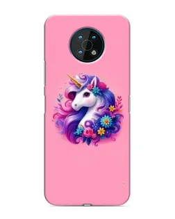 Чехол для Nokia G50 с картинкой «Сказочный единорог»