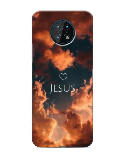 Чохол для Nokia G50 з картинкою «Сяйво Імені Jesus»