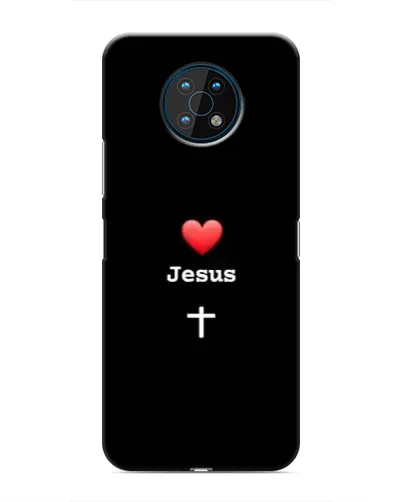 Чохол для Nokia G50 з картинкою «Серце - Jesus»