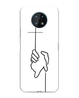 Чохол для Nokia G50 з картинкою «Рука тримає»