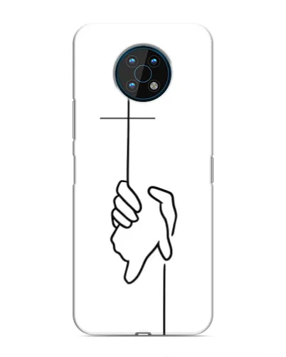 Чохол для Nokia G50 з картинкою «Рука тримає»
