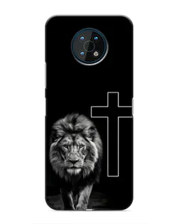 Чохол для Nokia G50 з картинкою «Лев та Хрест»