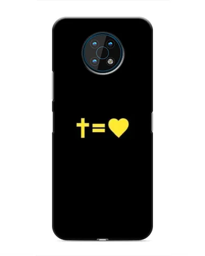 Чохол для Nokia G50 з картинкою «Серце та Хрест»