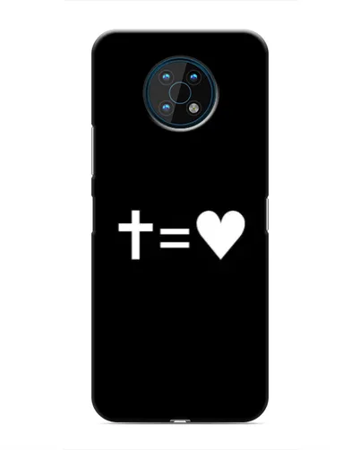 Чохол для Nokia G50 з картинкою «Хрест та Серце»