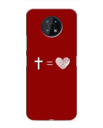 Чехол для Nokia G50 с картинкой «Уравнение любви» Чехол для Nokia G50 с картинкой «Уравнение любви»