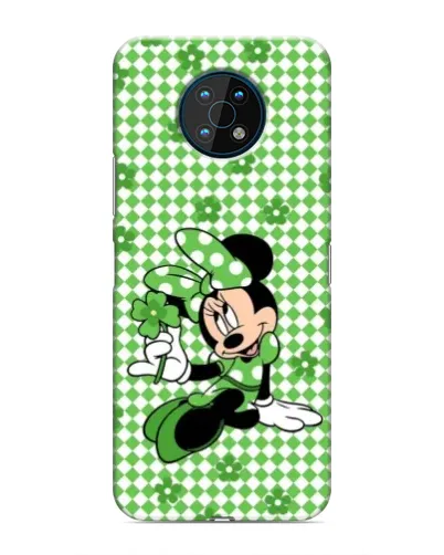 Чехол для Nokia G50 с картинкой «Mickey в клетку»