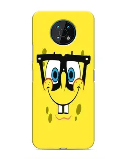 Чехол для Nokia G50 с картинкой «Минималистичный Спанч Боб»