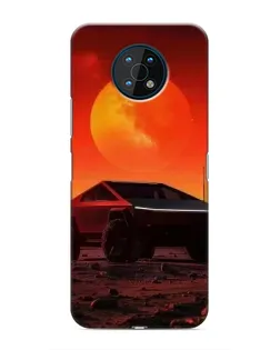 Чехол для Nokia G50 с картинкой «Cybertruck на Марсе» Чехол для Nokia G50 с картинкой «Cybertruck на Марсе»
