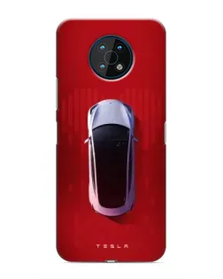 Чехол для Nokia G50 с картинкой «Tesla Top View» Чехол для Nokia G50 с картинкой «Tesla Top View»
