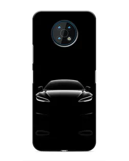 Чехол для Nokia G50 с картинкой «Силуэт Tesla Night» Чехол для Nokia G50 с картинкой «Силуэт Tesla Night»