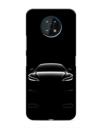 Чехол для Nokia G50 с картинкой «Силуэт Tesla Night»