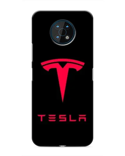 Чехол для Nokia G50 с картинкой «Tesla Red Logo»