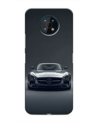 Чехол для Nokia G50 с картинкой «Mercedes на черном»