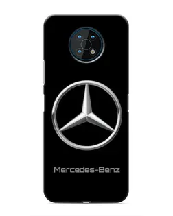 Чехол для Nokia G50 с картинкой «Mercedes Silver Logo»