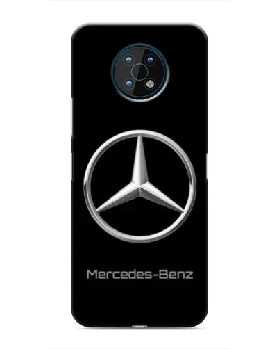 Чехол для Nokia G50 с картинкой «Mercedes Silver Logo»