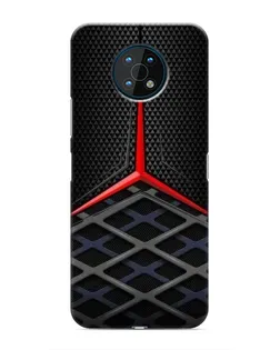 Чехол для Nokia G50 с картинкой «Mercedes Carbon Grid»
