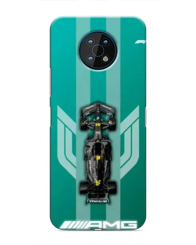 Чехол для Nokia G50 с картинкой «Mercedes AMG Petronas»