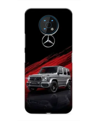 Чехол для Nokia G50 с картинкой «Mercedes G-Class красный»
