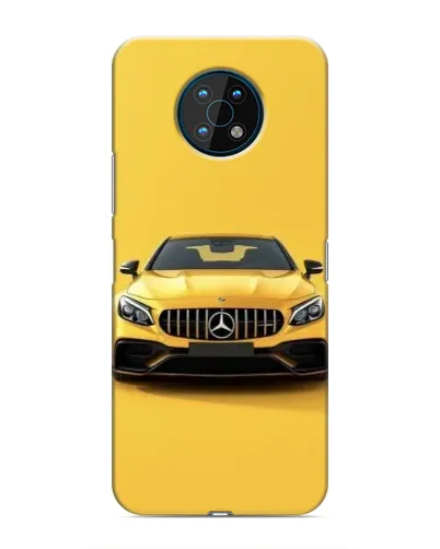 Чехол для Nokia G50 с картинкой «Желтый Mercedes GT»