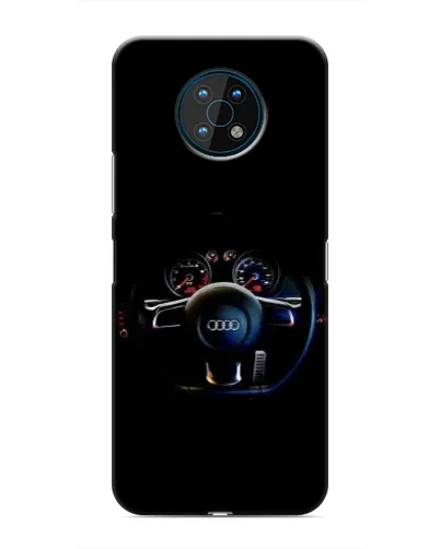 Чехол для Nokia G50 с картинкой «Салон Audi — руль»
