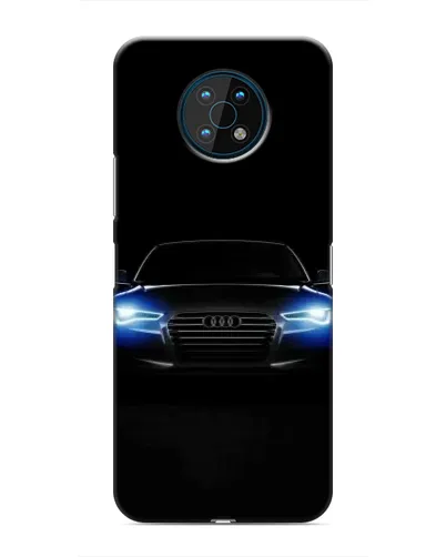 Чехол для Nokia G50 с картинкой «Audi в неоне»