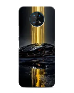 Чехол для Nokia G50 с картинкой «Ночной Lamborghini драйв» Чехол для Nokia G50 с картинкой «Ночной Lamborghini драйв»