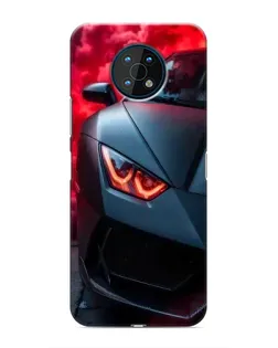 Чехол для Nokia G50 с картинкой «Lamborghini красное сияние» Чехол для Nokia G50 с картинкой «Lamborghini красное сияние»