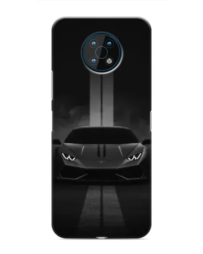 Чехол для Nokia G50 с картинкой «Lamborghini симметрия дорог»