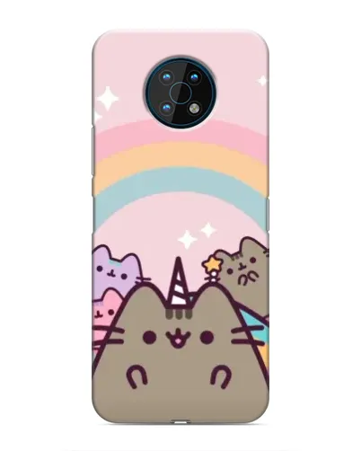 Чехол для Nokia G50 с картинкой «Единорог Pusheen»