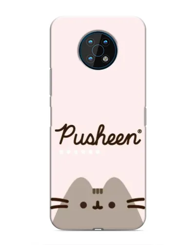 Чехол для Nokia G50 с картинкой «Pusheen логотип»