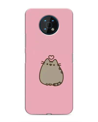 Чехол для Nokia G50 с картинкой «Pusheen сердце»