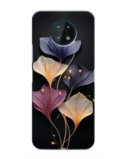 Чохол для Nokia G50 з картинкою «Лілові квіти грації»