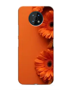 Чохол для Nokia G50 з картинкою «Помаранчеві гербери»