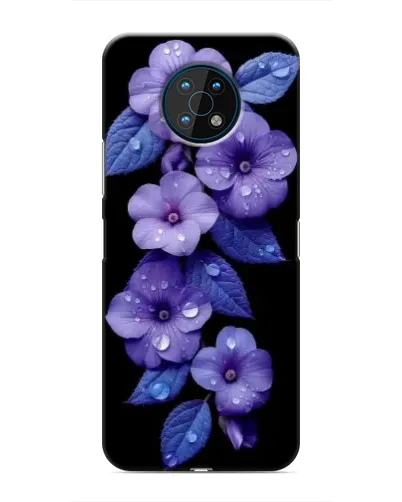 Чохол для Nokia G50 з картинкою «Фіолетові квіти з росою» Чохол для Nokia G50 з картинкою «Фіолетові квіти з росою»