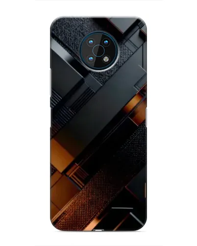 Чохол для Nokia G50 з картинкою «Чорні геометричні блоки» Чохол для Nokia G50 з картинкою «Чорні геометричні блоки»