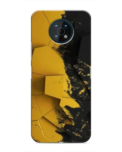 Чохол для Nokia G50 з картинкою «Золоті уламки геометрії» Чохол для Nokia G50 з картинкою «Золоті уламки геометрії»