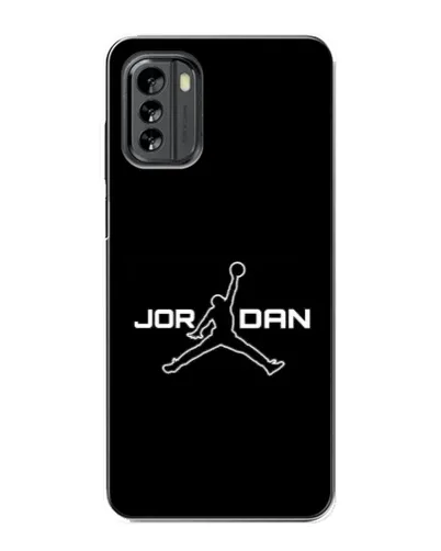 Чехол для Nokia G60 с картинкой «Nike Pink Swirl»