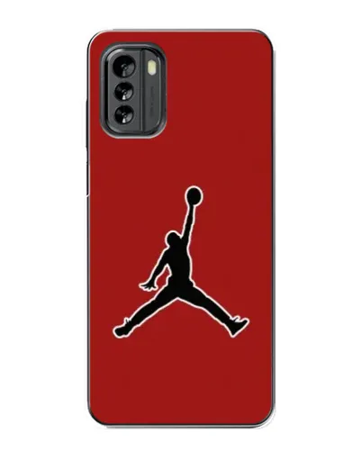 Чехол для Nokia G60 с картинкой «Jordan Red Back»