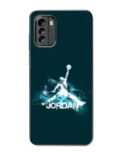 Чехол для Nokia G60 с картинкой «Jordan Blue Fire» Чехол для Nokia G60 с картинкой «Jordan Blue Fire»