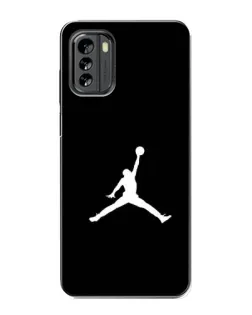 Чехол для Nokia G60 с картинкой «Jordan Silhouette» Чехол для Nokia G60 с картинкой «Jordan Silhouette»