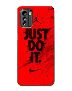 Чехол для Nokia G60 с картинкой «Nike Just Do It» Чехол для Nokia G60 с картинкой «Nike Just Do It»